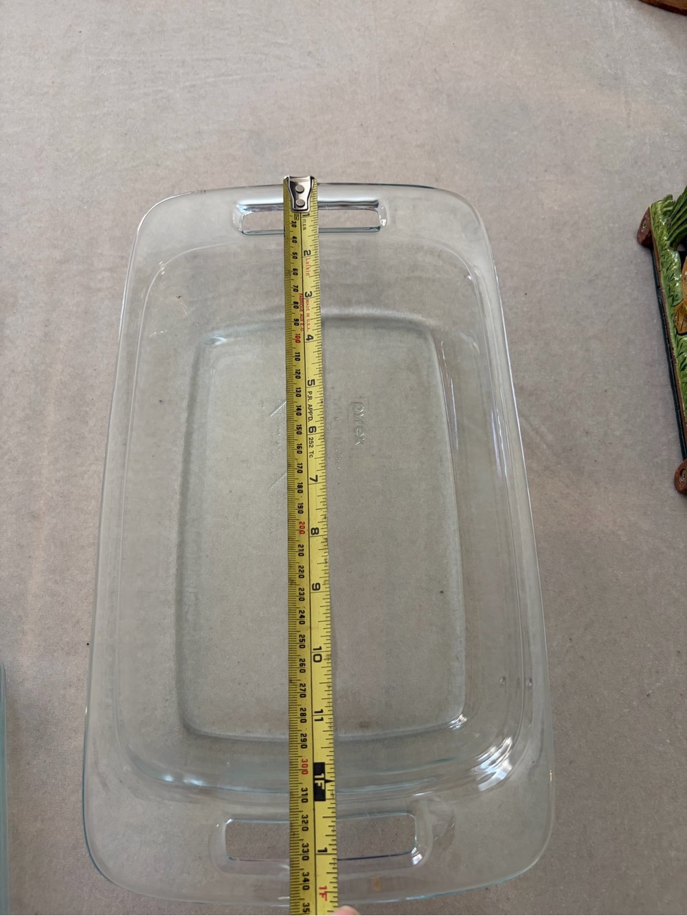 Pyrex Clear Glass Bakeware Set with Light Blue Tint - Picture 9 of 13